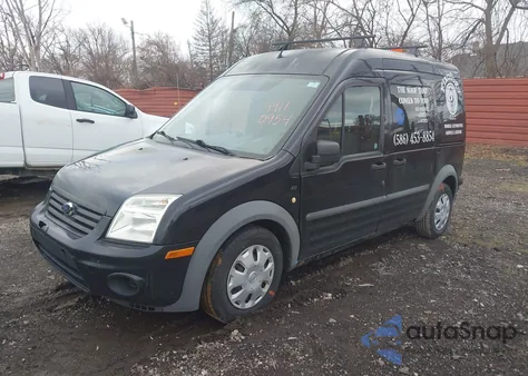 2010 Ford Transit Connect Xlt из США, поврежденный, VIN NM0LS6BNXAT028999